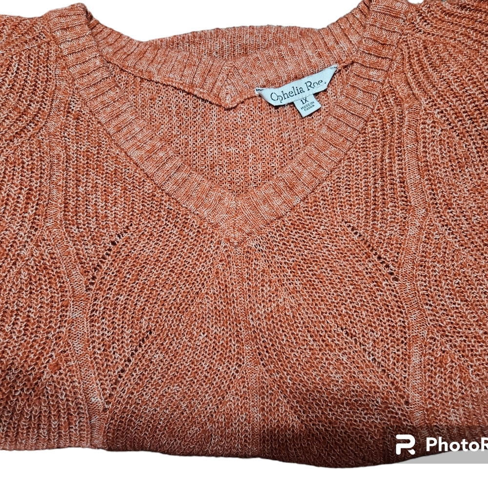 Ophelia Roe plus womens sweater size 1x. - Picture 5 of 7